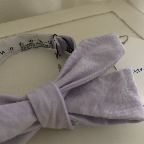 NWT Steven Alan Bowtie Lavender Cotton - Picture 2 of 6